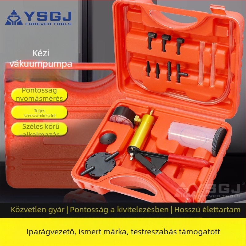 YS-054 Yongshi Kézi vákuumpumpa fékfolyadék cseréhez — készlet autókhoz (Márka: Yongshi; Készlet: több darab; Alkalmazás: autó kiegészítők; Használat: mechanikus javítás)