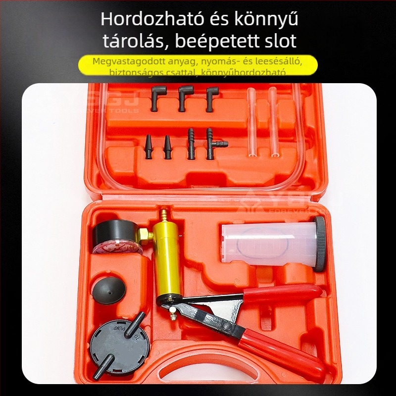 YS-054 Yongshi Kézi vákuumpumpa fékfolyadék cseréhez — készlet autókhoz (Márka: Yongshi; Készlet: több darab; Alkalmazás: autó kiegészítők; Használat: mechanikus javítás)