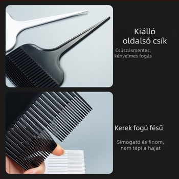 Highlight fésű professzionális fodrászszalonhoz, festés és kiemelés eszköz, Kínában készült