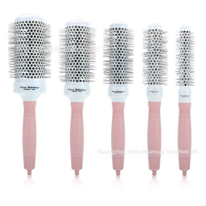 Jinba hajkefe — ABS anyagú, hengeres göndörítő eszköz