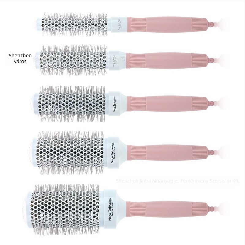 Jinba hajkefe — ABS anyagú, hengeres göndörítő eszköz