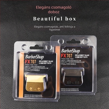 Mythus Model 787 Barber elektromos hajvágó — cserélhető vágófej, éles, varrat nélküli kialakítás, rögzített fej