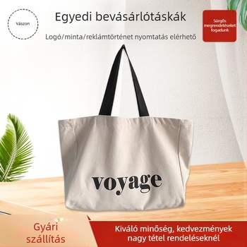 DIY vászontáska, testreszabható, hőtranszferes nyomtatás, alj és oldalsó varratokkal