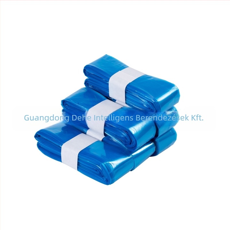 DEHE Csereszsákok pelendés kukához és macskaalomtartályhoz | PE anyag, biológiailag lebomló, egyszer használatos, sík szájú, vastagított | 420 darab