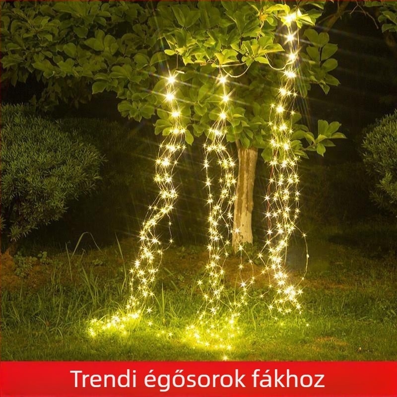 Tree rattan lamp horse taillight - 220V, IP65, kültéri mérnöki világítás