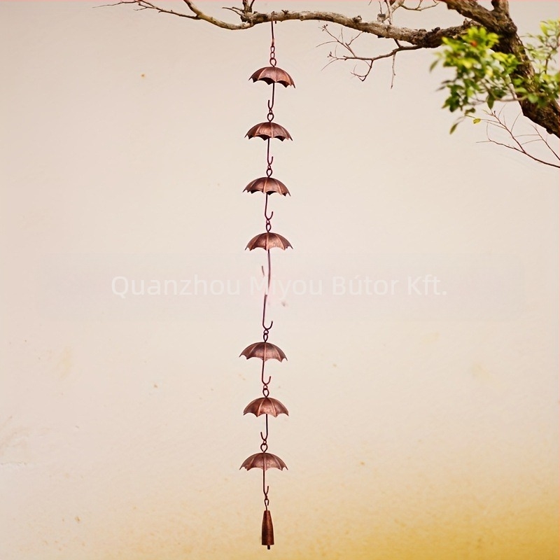 Lotusz esőlánc készlet - Vasból készült geometriai forma, otthonra, térre és irodába