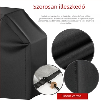 Sütőfedő – poliészter Oxford, UV-álló, eső- és porálló, kültéri használatra