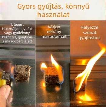 Gyújtóviasz blokkok kültéri kemping sütőhöz, üzemanyag-blokkok gyújtáshoz, viaszból készült gyújtó segédeszköz (Viaszos blokkok, Kültéri használat, Üzemanyag blokk, Gyújtó segédeszköz)