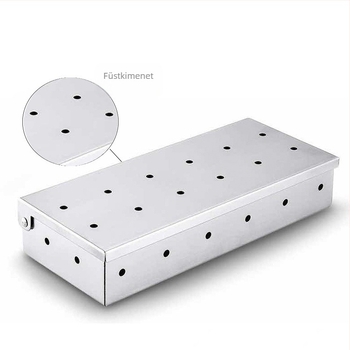 Xiangying 430 Rozsdamentes Acél Füstölő Doboz – BBQ Kiegészítő