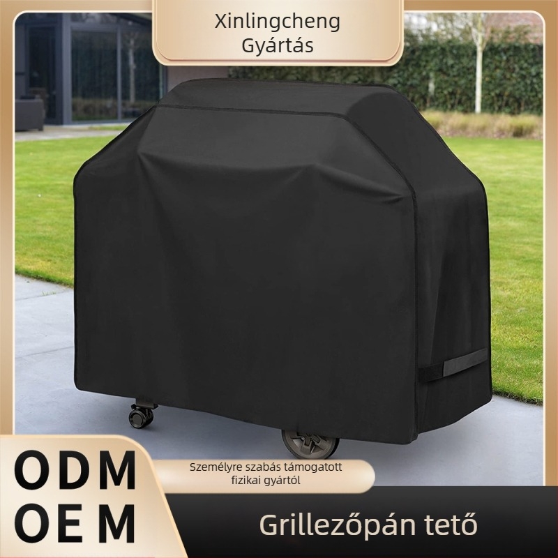 Kültéri BBQ grillfedő, vízálló, porálló és UV-védő, modern minimál stílus, testreszabható, Xin Territory.