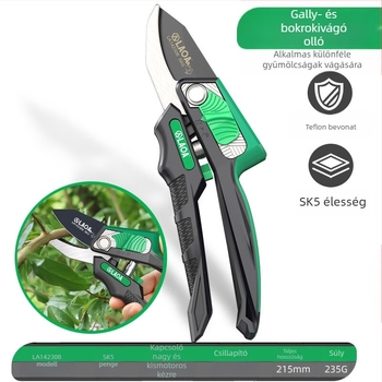 LAOA LA142308 Kertészeti metszoolló – Gallyak és virágok vágására