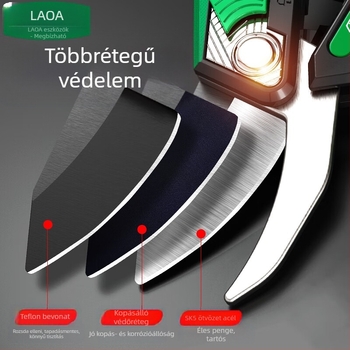 LAOA LA142308 Kertészeti metszoolló – Gallyak és virágok vágására