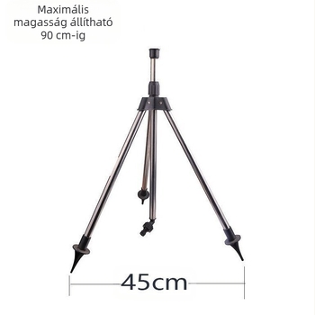 SQ Rozsdamentes acélból készült háromlábú fúvóka tartó POM-mal, öntözéshez – otthoni kerthez és közterületi zöldfelületekhez