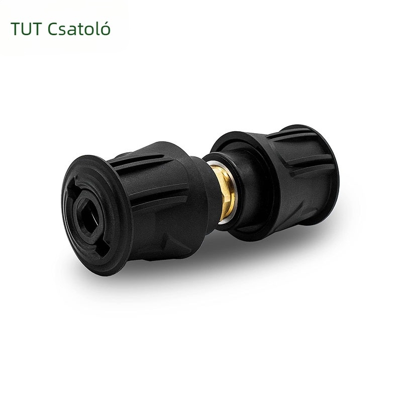 Nagynyomású vízsugár-adapter gyorscsatlakozóval – nylon-alumínium ötvözet, 166 g, márka TUTU