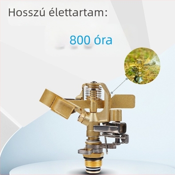 Hengxin öntözési szórófej leválasztható, forgatható fej, bronz-titán ötvözet, széles hatótávolság, otthoni kerthez és közterületekhez