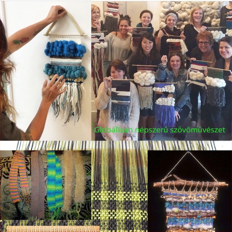 Gyerekeknek szóló univerzális szövőszék — fa, 4–6 év, 10 darab, Good dad