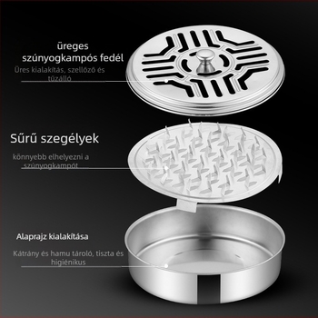 Szúnyogriasztó tekercs doboz, újrafelhasználható, szélálló, logó nélkül