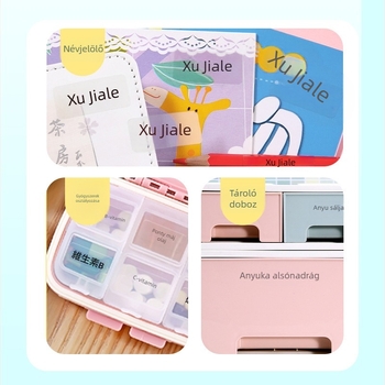 Kör alakú PET önadhéziós címke ajándékcsomagolások zárásához, forró olvadék ragasztó, üres nyomtatás, 50°C hőállóság.