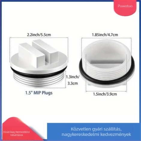 Puvoto PVC medence visszafolyó dugó felfújható medencékhez