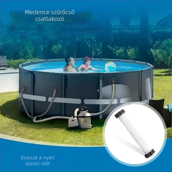 PVC tömlő Intex homokszűrő pumpához — Kompatibilis Intex Sand Filter Pump, Modell: Tömlő