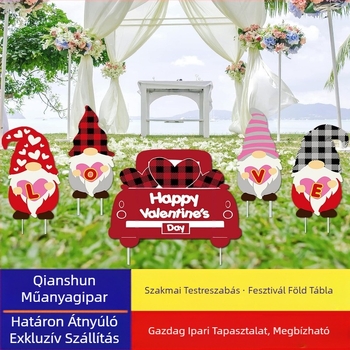 Valentin-nap kertjelző — UV nyomtatás, vízálló és nedvességálló (Származás: Dongguan; Márka: DGQIANSHUN558, Ganshun; UV nyomtatás; Vízálló, nedvességálló és UV-álló)