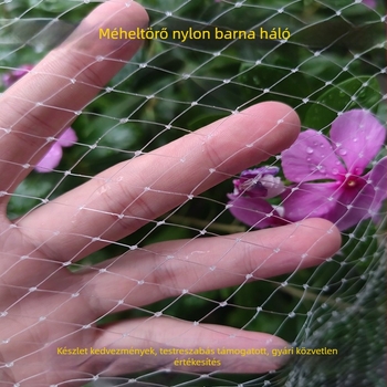 Madárvédelmi mezőgazdasági háló gyümölcsfákhoz és erkélyekhez — kertészeti díszháló, nem importált