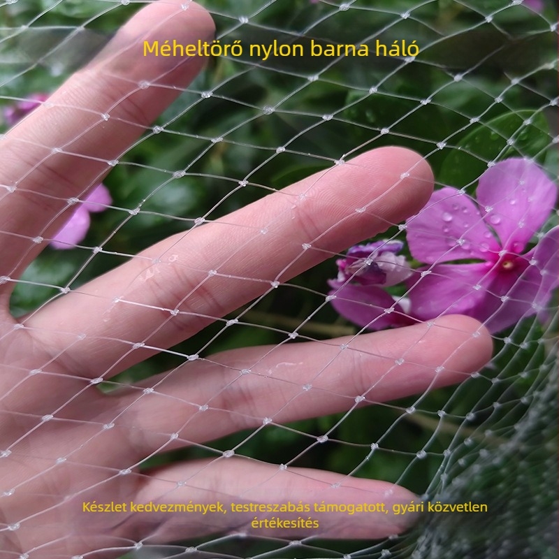 Madárvédelmi mezőgazdasági háló gyümölcsfákhoz és erkélyekhez — kertészeti díszháló, nem importált