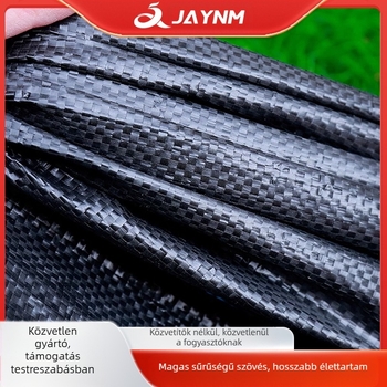 Perforált gyomvédő szövet sűrű ültetéshez – PP anyag, szalagszövésű, testreszabható