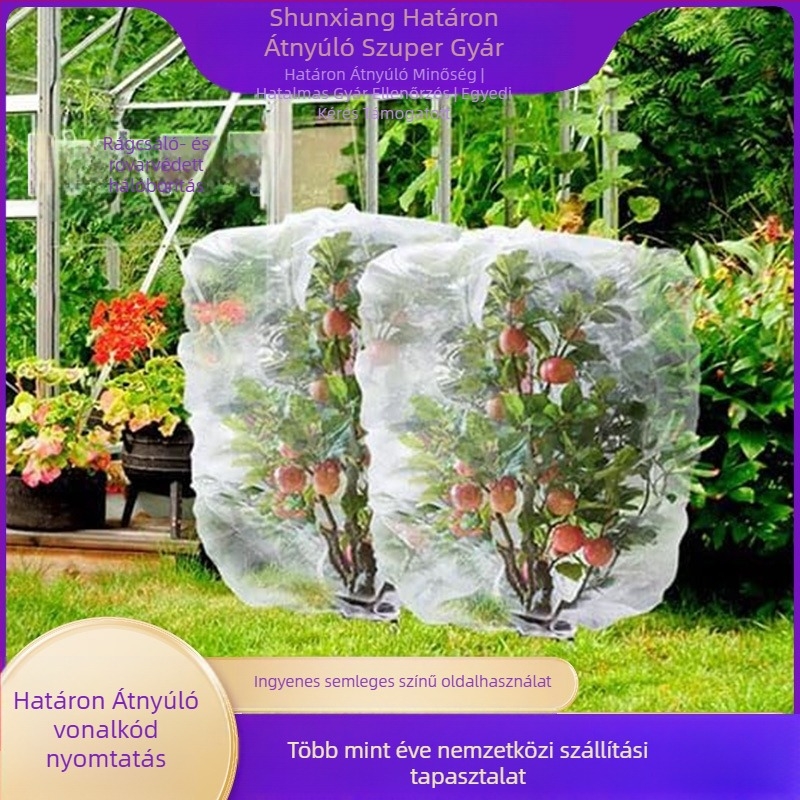 Rovarvédő hálófedél (HDPE; rovarvédelem; napsütés elleni védelem; zöldségekhez; Márka: Runsheng Circle)