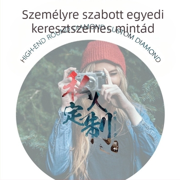 Keresztszemes készlet: 11CT tiszta pamutvászon, keresztszemes hímzés, textilhímzés, modern egyszerű stílus