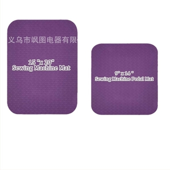 Varrógép anti-slip alátét – rezgés- és zajcsökkentés, 2 darabos pedál alátét készlet