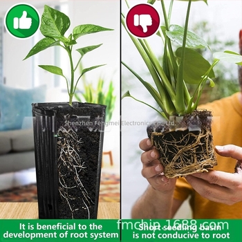 Műanyag mély ültetőedény csíranövényekhez, beltéri és kültéri kertészkedésre.