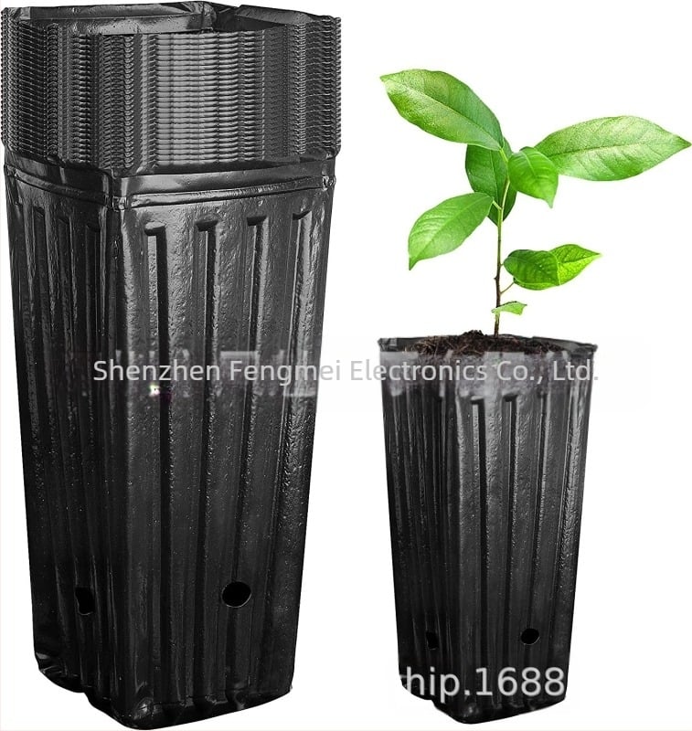 Műanyag mély ültetőedény csíranövényekhez, beltéri és kültéri kertészkedésre.