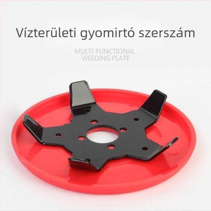 NOHOO acél gyomirtó kés tartozék fűnyírófejhez – kert- és mezőgazdasági használat, tömeg 0.3 kg