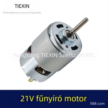 755 fűnyíró rotor 21V lítium akkumulátoros motorhoz, Tiexin márka, bimetálos