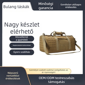 Férfiak számára utazótáska nagy kapacitással, 36–55 L, Oxford anyag, lélegző és vízálló, márka Black Eagle column