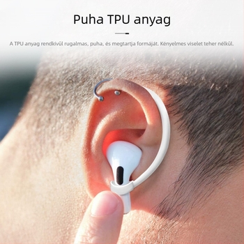 AirPods Pro szilikon fülhurok – univerzális Apple Bluetooth fülhallgatóhoz, 2., 3. generáció, anti-lost, sportos stílus (Márka: Other; Anyag: Other; Stílus: Fashion)