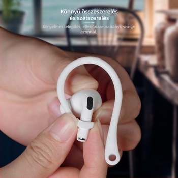 AirPods Pro szilikon fülhurok – univerzális Apple Bluetooth fülhallgatóhoz, 2., 3. generáció, anti-lost, sportos stílus (Márka: Other; Anyag: Other; Stílus: Fashion)
