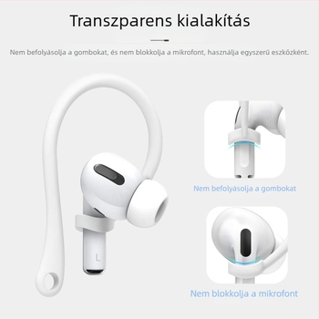AirPods Pro szilikon fülhurok – univerzális Apple Bluetooth fülhallgatóhoz, 2., 3. generáció, anti-lost, sportos stílus (Márka: Other; Anyag: Other; Stílus: Fashion)