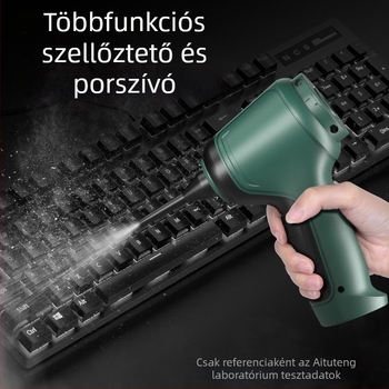 Autó- és otthoni használatra szánt vezeték nélküli kézi porszívó, 120W, pordoboz, kettős alkalmazás, USB-töltés