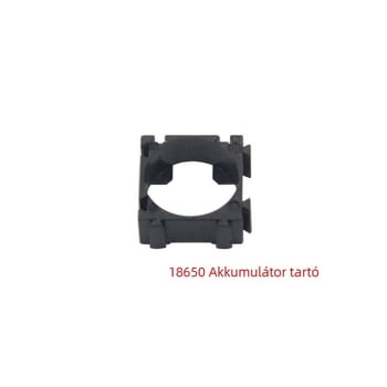 18650 Li-ion akkumulátor tartó – aluminium, egyoldalas, flexibilis, elektromos kerékpár akkukészlethez (100 db)