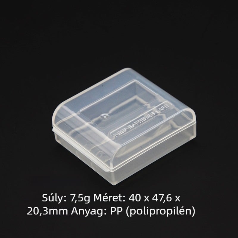 2‑cellás akkumulátor tároló doboz, kompatibilis 16340, RCR123, CR2, 14250 modellekkel — Yixuan