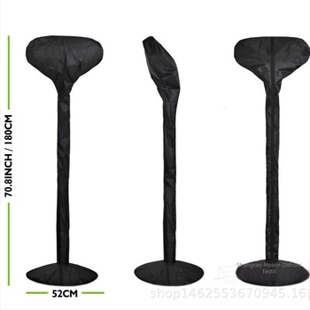 Kültéri fűtőtest védőfedél, 210D Oxford szövet, testreszabható, modern minimalista stílus.