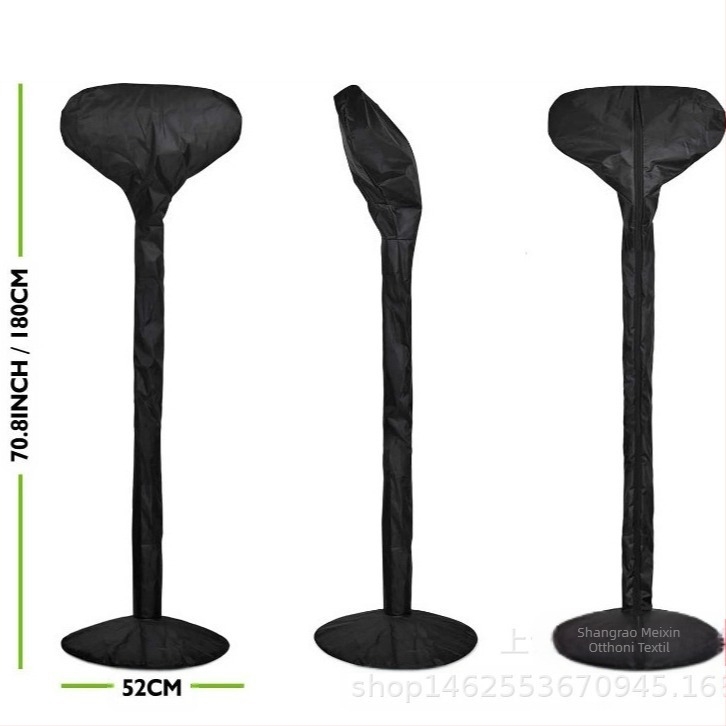 Kültéri fűtőtest védőfedél, 210D Oxford szövet, testreszabható, modern minimalista stílus.