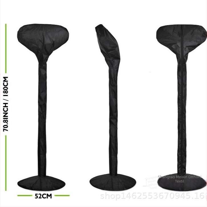 Kültéri fűtőtest védőfedél, 210D Oxford szövet, testreszabható, modern minimalista stílus.