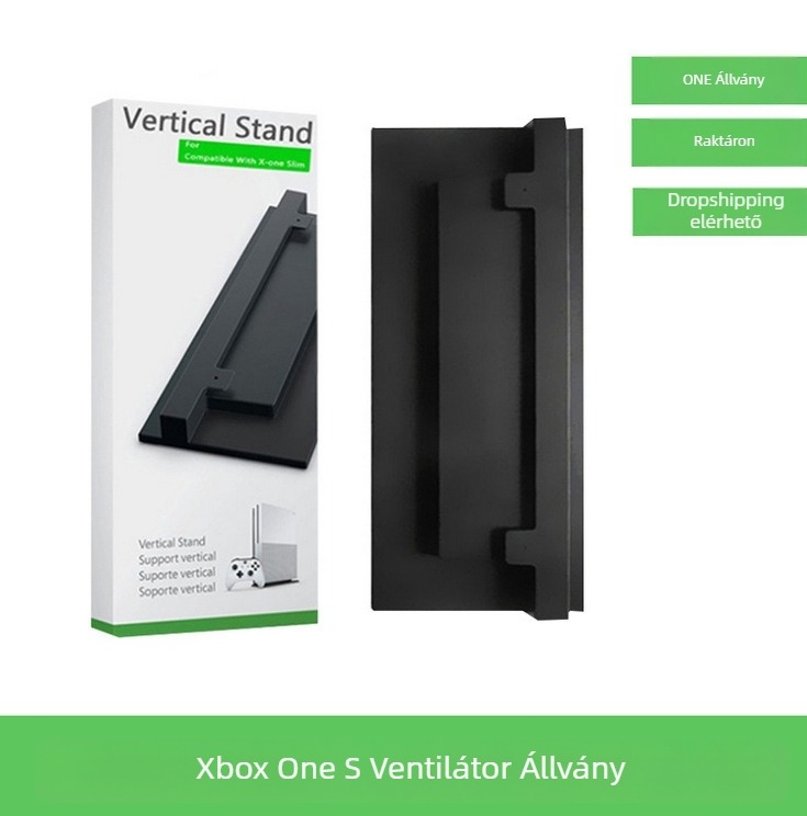 Xbox One S Slim tartó, ABS anyag, OEM gyártás, 2016-os megjelenés