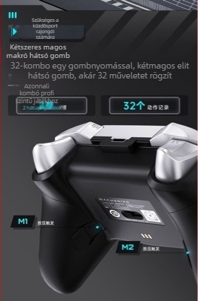 Vezeték nélküli Bluetooth USB játékkontroller – PC, TV és Nintendo Switch kompatibilis