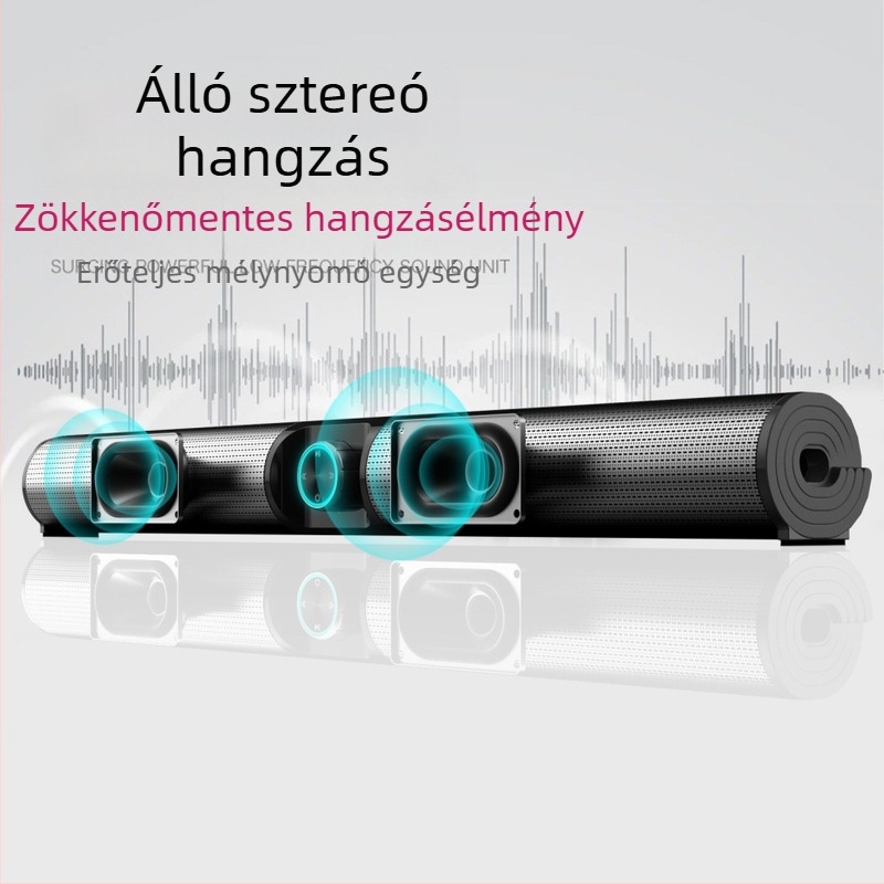 BS-55 Vezeték nélküli Bluetooth hangsáv – 2x10W, Bluetooth 5.3, 20Hz-20kHz, SNR ≥75dB, IPX4