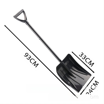 Autóhoz készült levehető hóeltakarító lapát, PP anyagú jégkaparó és autómosó kefével, Shengyi márka, testreszabható