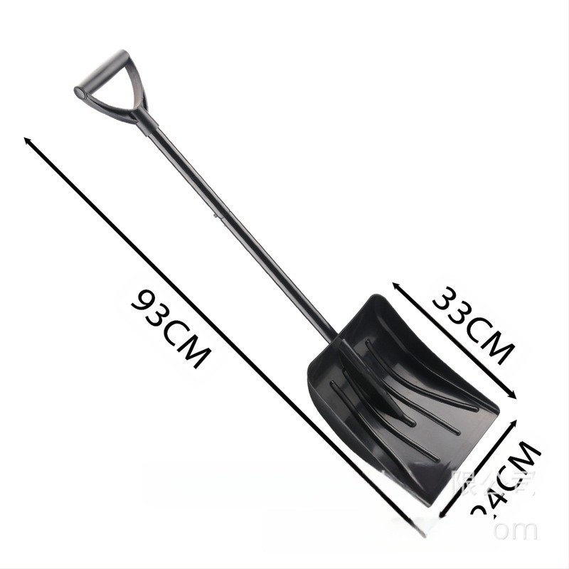 Autóhoz készült levehető hóeltakarító lapát, PP anyagú jégkaparó és autómosó kefével, Shengyi márka, testreszabható